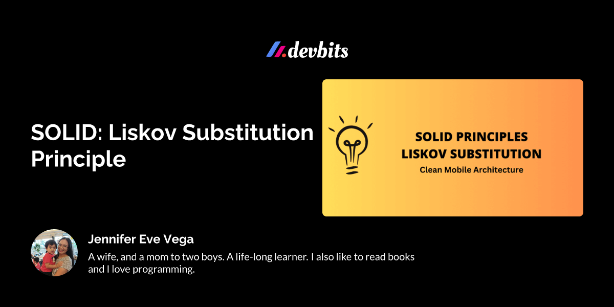 Solid liskov substitution principle